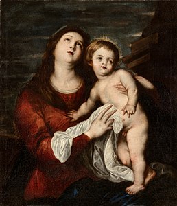 Anton Van Dyck, La Virgen con el niño