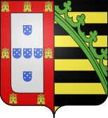 Coat of Arms of Ferdinand II, King of Portugal