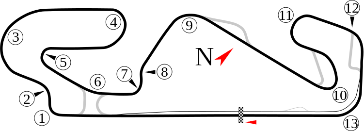 Grand Prix Circuit (1995–2003) & Motorcycle Circuit (1995–2016)