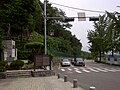 Choi Gyushik statue on Segeomjeong near Changuimun
