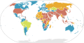 World Map according to Amnesty International