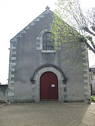 The church in Dame-Marie-les-Bois