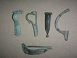 Early Roman era bow fibulae. 1st century AD