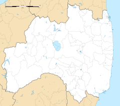Aizu-Toyokawa Station is located in Fukushima Prefecture