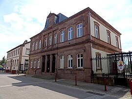 The town hall in Geispolsheim