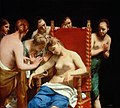 Der Tod der Kleopatra; Gemälde von Guido Cagnacci (nach 1659)