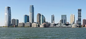 Downtown Jersey City skyline