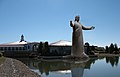 Lux Mundi, a statue of Jesus by Tom Tsuchiya completed in 2012[100]