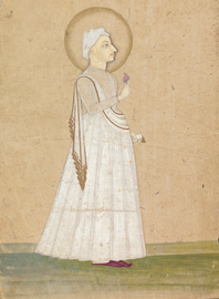 A portrait of an Indian Premier Madhavrao Peshwa, an 18th-century Noble, Statesman, Premier