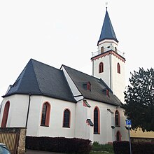 Evangelisch Kirche Maintal Bischofsheim Nordseite - 2021
