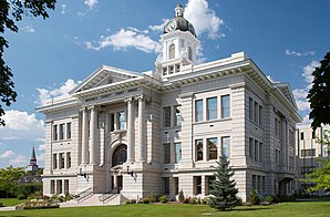 Missoula County Courthouse in Missoula, gelistet im NRHP Nr. 76001125[1]