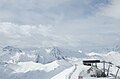 Piz Rots in the skiarea Silvretta Arena