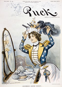 American Empire as depicted on Puck