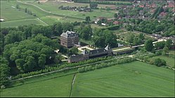 Amerongen Castle and its surroundings (film still from video by Rijkswaterstaat)