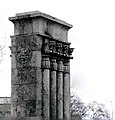 Statue Sq. of Mashhad, before 1979 Rev., with Achaemenid columns.