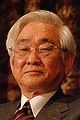 Toshihide Maskawa (益川 敏英), one of the 2008 Nobel Prize in Physics for CKM matrix.