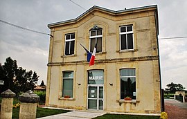 The town hall in Saint-Pey-d'Armens