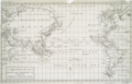 Image 14Map of the Pacific Ocean during European Exploration, circa 1754. (from Pacific Ocean)