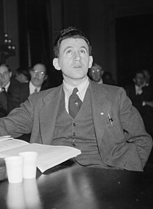 Lash before the Dies Committee in 1939