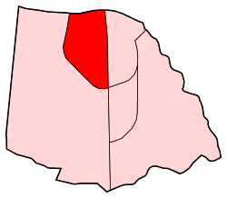 Location of Los Ángeles