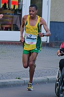 Hendrick Ramaala (hier bei Berlin-Marathon 2011) erreichte Platz elf