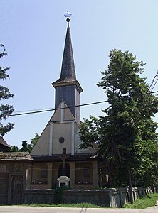 Wooden church in Ulmeni