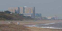 View of Sizewell and beach
