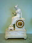 Piece with the case made of alabaster, c. 1818. Gatchina Palace, Russia.