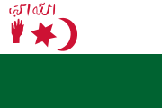 One of the flags used in Sétif revolt (1945)
