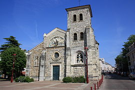The church of Saint-Éloi, in Fresnes
