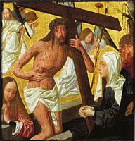 The ostentatio vulnerum in an especially complex Man of Sorrows by Geertgen tot Sint Jans (c. 1485–1495)