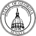 Seal of the Georgia State Senate