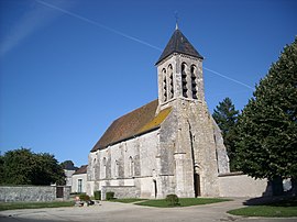 The church in Guercheville