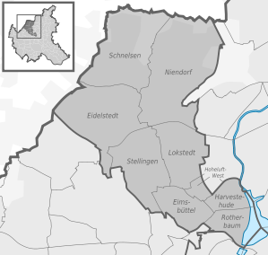 Gliederung des Bezirks Eimsbüttel