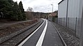 Bahnsteig, Blickrichtung Wertheim