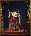 Portrait de Napoléon en costume impérial, von Jacques-Louis David, 1805