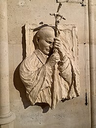 Sculpture of Pope Jean-Paul II