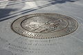 California State Seal at the Circle of Palms on Apr 20, 2008
