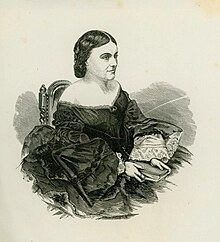 Lucy Escott in 1863 - The Illustrated Melbourne Post, 17 January 1863
