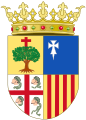 Coat of arms of Aragon (1499–) (legal regulation, 1984–)