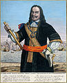 Admiral de Ruyter fiel 1676 in der Seeschlacht bei Augusta im Kampf gegen die Franzosen