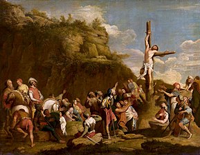 Crucifixion of Polyclitus (1650s), oil on canvas, 108 x 139 cm., National Museum, Warsaw