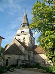 The church of Our Lady, in Saint-Clair-sur-Epte