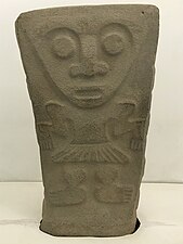 A pre-Columbian stone sculpture from the San Agustín culture