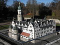Schloss Neideck in Arnstadt um 1580 (Modell)