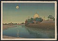 Taj-Mahal, twilight (1920), woodcut by Charles W. Bartlett