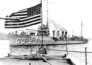 Lead ship Tucker in United States Coast Guard service, c. 1926–1933