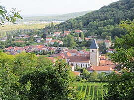 A general view of Vaux