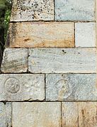 Stonemasons' marks on ashlars