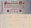 500.000 Mark 25. Juli 1923 (Wert ca. 50 Pfennig von 1914)